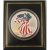 Image 2 : 2000 Silver American Eagle Colorized Dollar w/ Box, COA