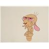 Image 2 : Deep Thought Original Animation Art Cel Ren And Stimpy