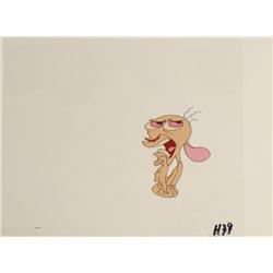 Animation Art Cel Original Ren And Stimpy Three Hairs