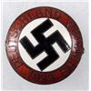 Image 1 : WW2 GERMAN NAZI ENAMELED BADGE - Maker marked RZM