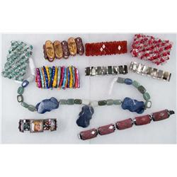 LOT OF COSTUME JEWELRY BRACELETS - ALL HSN