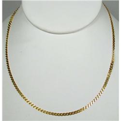 14K GOLD LADIES NECKLACE - 5.1 GRAMS - APPROX. 16"