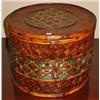 Image 1 : LARGE BASKET W/ LID - Approx. 16" diameter by 12"