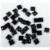 Image 1 : LOT OF 35.5 CTS. OF NATURAL BLACK ONYX  - TOP QUAL