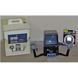 VINTAGE VERNON DUAL DELUXE 8 MOVIE EDITOR IN ORIGI