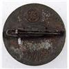 Image 2 : WW2 GERMAN NAZI ENAMELED BADGE - Maker marked RZM