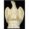 Image 1 : WHITE GLOBAL ART EAGLE STATUE - SIGNED GIARENELLI