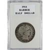 Image 1 : 1914-P BARBER HALF DOLLAR - PCGS photogarde very g