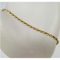 14K GOLD LADIES BRACELET - 3.0 GRAMS - APPROX. 7"