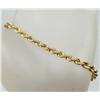 Image 1 : 14K GOLD LADIES BRACELET - 1.8 GRAMS - APPROX. 7"