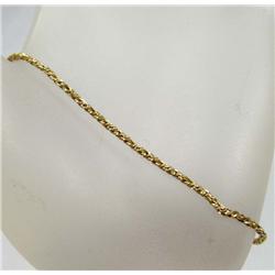 18K GOLD LADIES BRACELET - 2.0 GRAMS - APPROX. 6.7