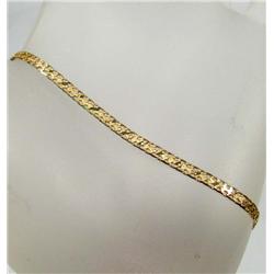 14K GOLD LADIES BRACELET - 1.2 GRAMS - APPROX. 6.5