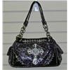 Image 1 : LADIES FASHION PURSE W/ RHINESTONE EMBELSHIMENTS -