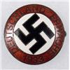 Image 1 : WW2 GERMAN NAZI ENAMELED BADGE - Maker marked RZM