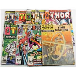 LOT OF APPROX. 9 VINTAGE COMIC BOOKS - Including 1