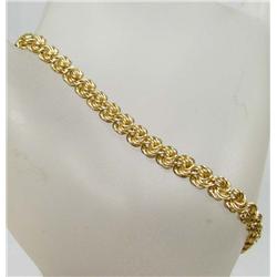 14K BEVERLY HILLS GOLD LADIES BRACELET - 4.2 GRAMS