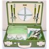 Image 1 : VINTAGE BREXTON PICNIC SET IN ORIGINAL CASE - Incl