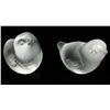 Image 1 : LOT OF 2 BACCARAT FIGURAL BIRLS - Approx. 2.5" tal