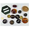 Image 1 : LOT OF VINTAGE BUTTONS - INCL. BAKELITE