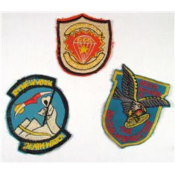 LOT OF 3 VIETNAM WAR PATCHES - THEATER MADE