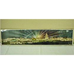 1915 PANORAMIC PRINT OF PAN PACIFIC EXPOSITION - N