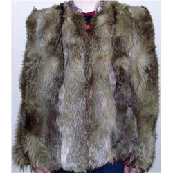 VINTAGE FUR COAT - That reads GAR, designed by Ric