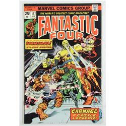 VINTAGE FANTASTIC FOUR NO. 157 COMIC BOOK W/ SILVE