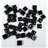 Image 1 : LOT OF 46.1 CTS. OF NATURAL BLACK ONYX  - TOP QUAL