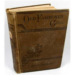 EARLY "OLD-FASHIONED GIRL" HARDCOVER BOOK