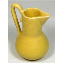 VINTAGE ART POTTERY PITCHER - APPROX. 4.5" TALL