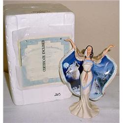 SACRED VISIONS FIGURINE W/ COA - BRADLEY EXCHANGE