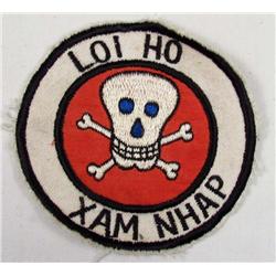 VINTAGE VIETNAM WAR PATCH - THEATER MADE