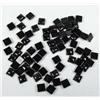 Image 1 : LOT OF 74 CTS. OF NATURAL BLACK ONYX  - TOP QUALIT
