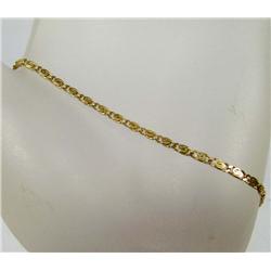 18K GOLD LADIES BRACELET - 2.1 GRAMS - APPROX. 6.5