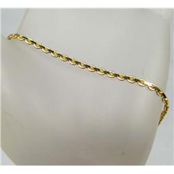 14K GOLD LADIES BRACELET - 3.8 GRAMS - APPROX. 9"