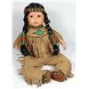 Image 1 : BRAVE AND FREE NATIVE AMERICAN INDIAN PORCELAIN DO
