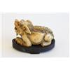 Image 3 : Late Qing carved ivory Beast of Luck & Prosperity