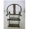 Image 2 : Pair Chinese folding chairs