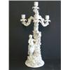 Image 1 : 19th c. white porcelain figural candelabra