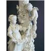 Image 2 : 19th c. white porcelain figural candelabra