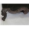 Image 3 : Victorian carved loveseat with tufted back