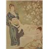 Image 2 : Hanging tapestry "Two Women"