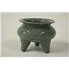 Image 1 : Far Eastern green crackle three legged jar