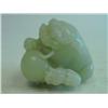 Image 2 : 18th c. white jade "Lion with Ball"