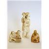 Image 1 : 3 pcs. carved ivory