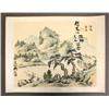 Image 8 : Seven unframed Chinese paintings