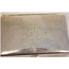 Image 7 : Sterling silver cigarette case and compact