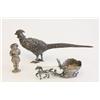 Image 6 : Group of rare antique miniature silver objects