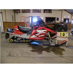 2005 Ski Doo MXZ 600   SN-2BPSBL5B75V000094