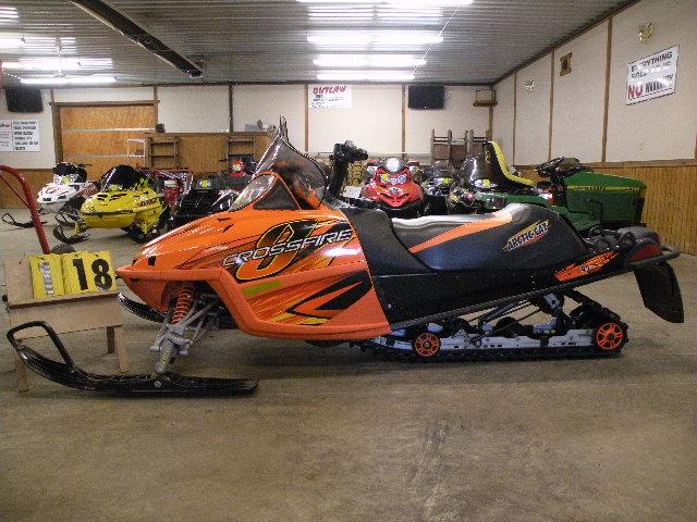 2007 Arctic Cat 800 Crossfire Sn 4uf07snw37t121353